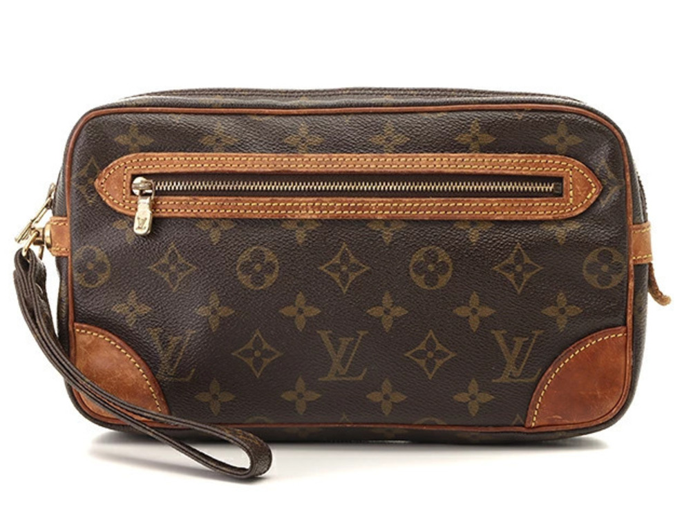 LOUIS VUITTON Marly Dragonne Shoulder Bag Monogram